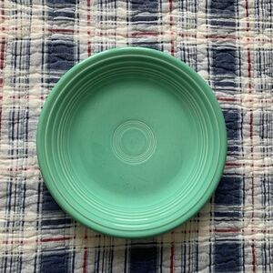 One (1) Fiesta Sea Mist Green Salad Plate by Homer Laughlin Fiestaware